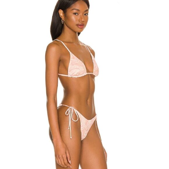New. L*SPACE metallic swirl bikini set. Retails $198 small - Picture 15 of 16